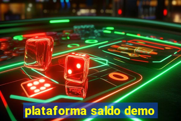 plataforma saldo demo